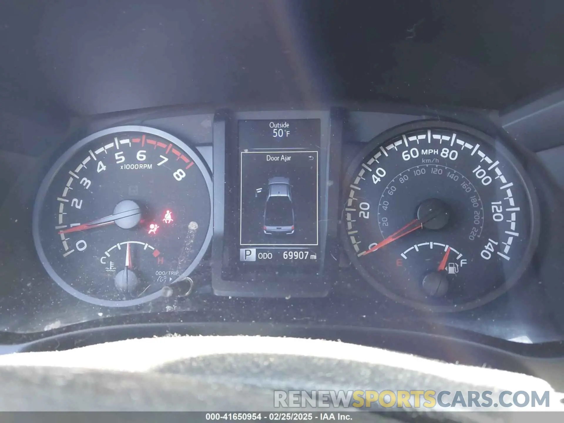 7 fotografías del automóvil dañado 3TYSX5EN3LT001848 TOYOTA TACOMA 2020