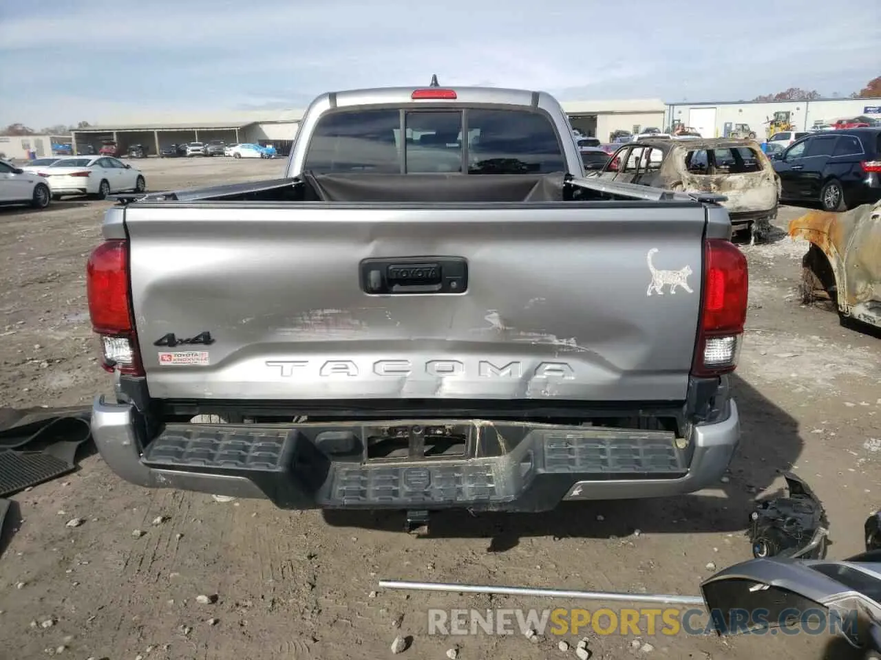 6 fotografías del automóvil dañado 3TYSX5EN4LT002930 TOYOTA TACOMA 2020