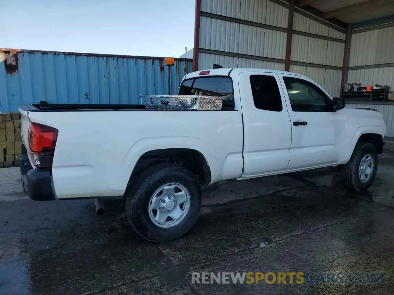 3 fotografías del automóvil dañado 3TYSX5EN6LT001410 TOYOTA TACOMA 2020