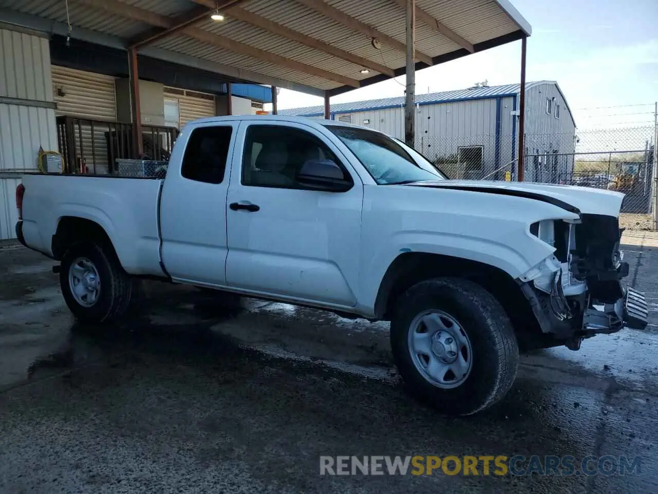 4 fotografías del automóvil dañado 3TYSX5EN6LT001410 TOYOTA TACOMA 2020