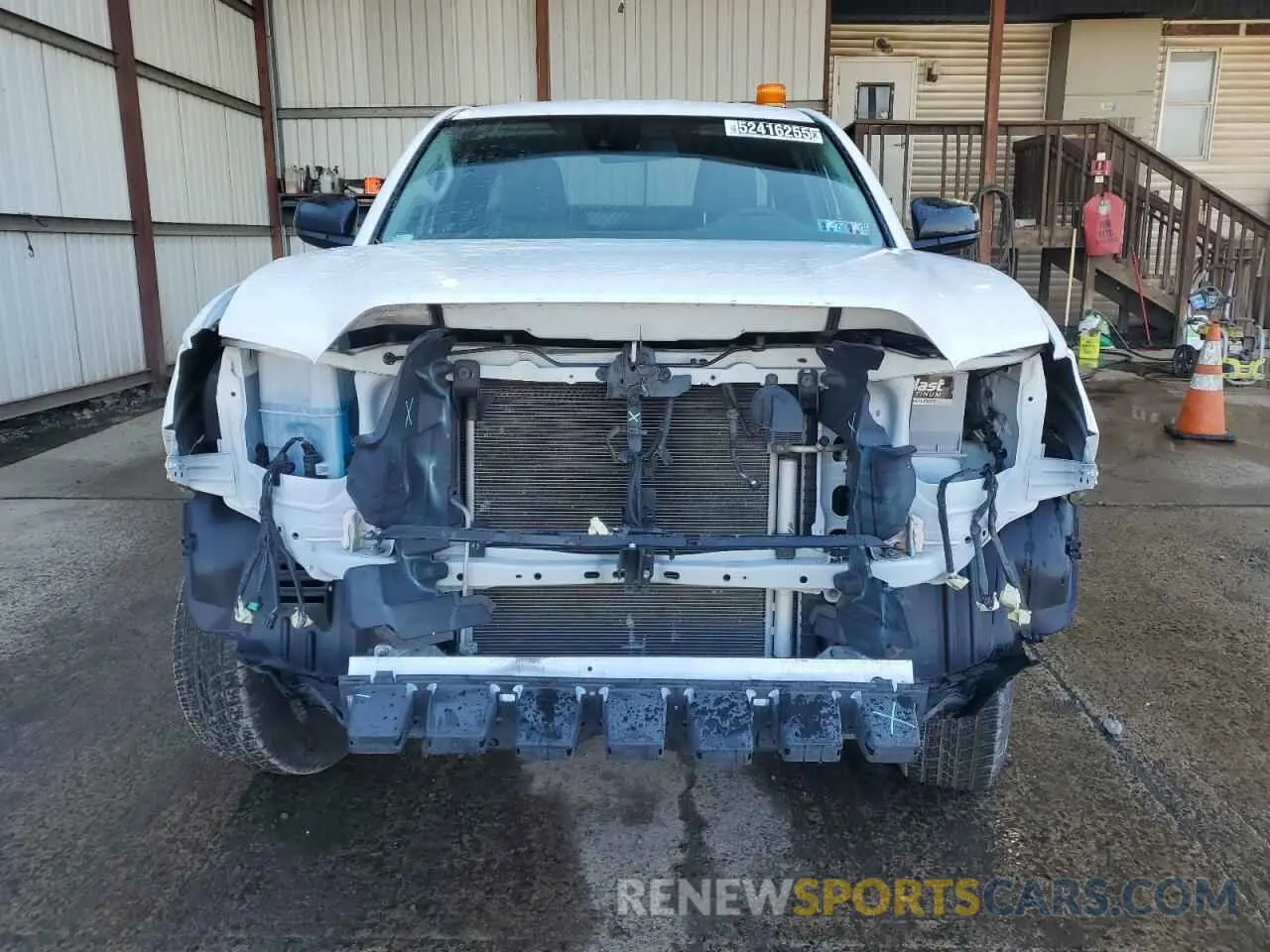 5 fotografías del automóvil dañado 3TYSX5EN6LT001410 TOYOTA TACOMA 2020