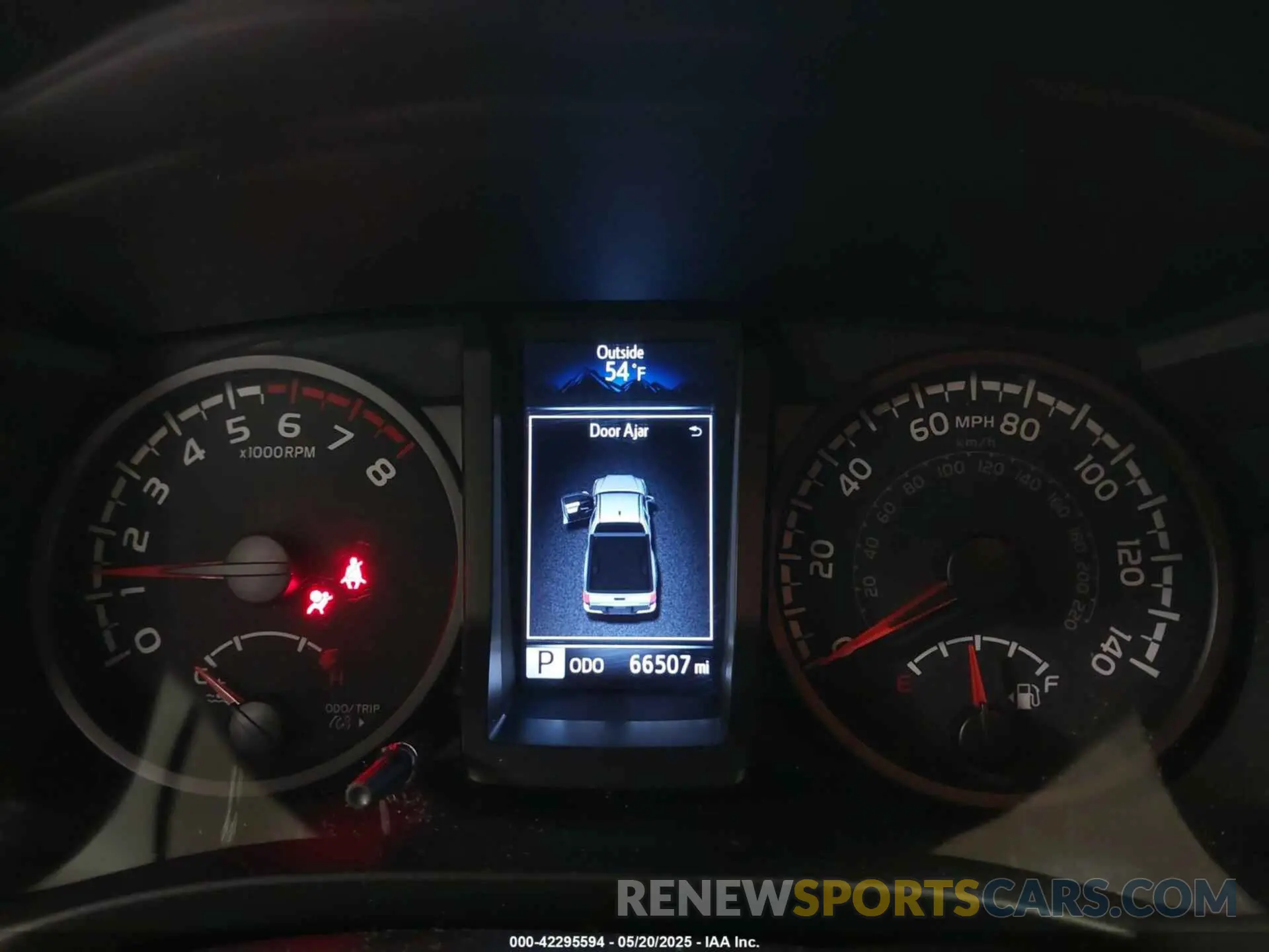 7 fotografías del automóvil dañado 3TYSX5EN9LT002700 TOYOTA TACOMA 2020