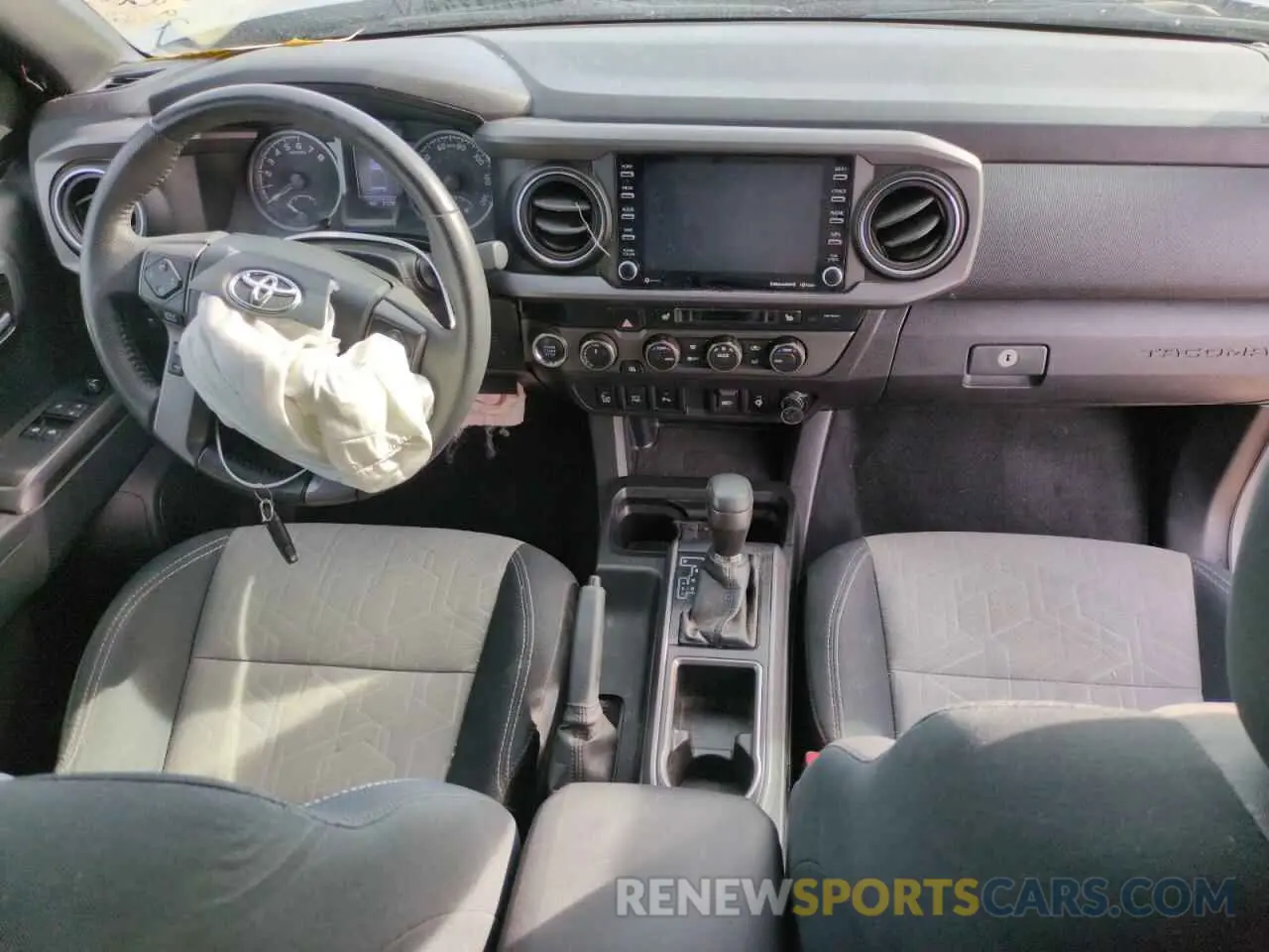8 fotografías del automóvil dañado 3TYSZ5AN3LT004099 TOYOTA TACOMA 2020