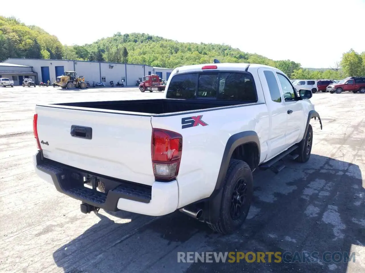 4 fotografías del automóvil dañado 3TYSZ5AN4LT005939 TOYOTA TACOMA 2020