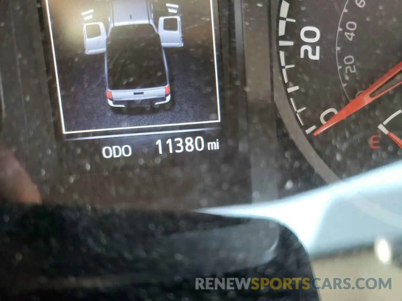 8 fotografías del automóvil dañado 3TYSZ5AN4LT005939 TOYOTA TACOMA 2020
