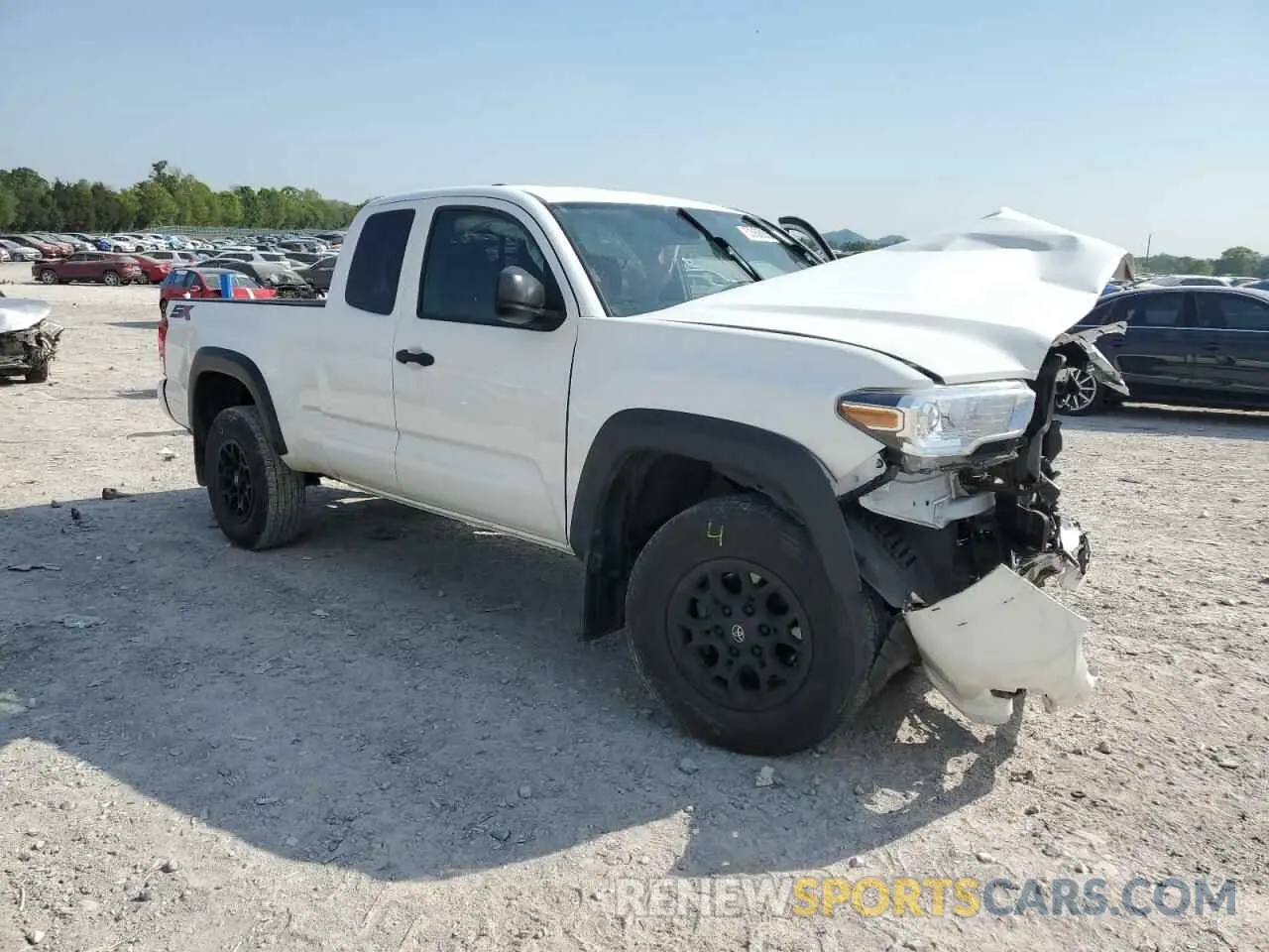 4 fotografías del automóvil dañado 3TYSZ5AN5LT006775 TOYOTA TACOMA 2020