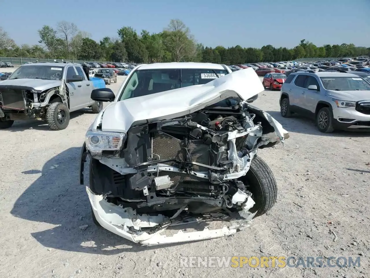 5 fotografías del automóvil dañado 3TYSZ5AN5LT006775 TOYOTA TACOMA 2020