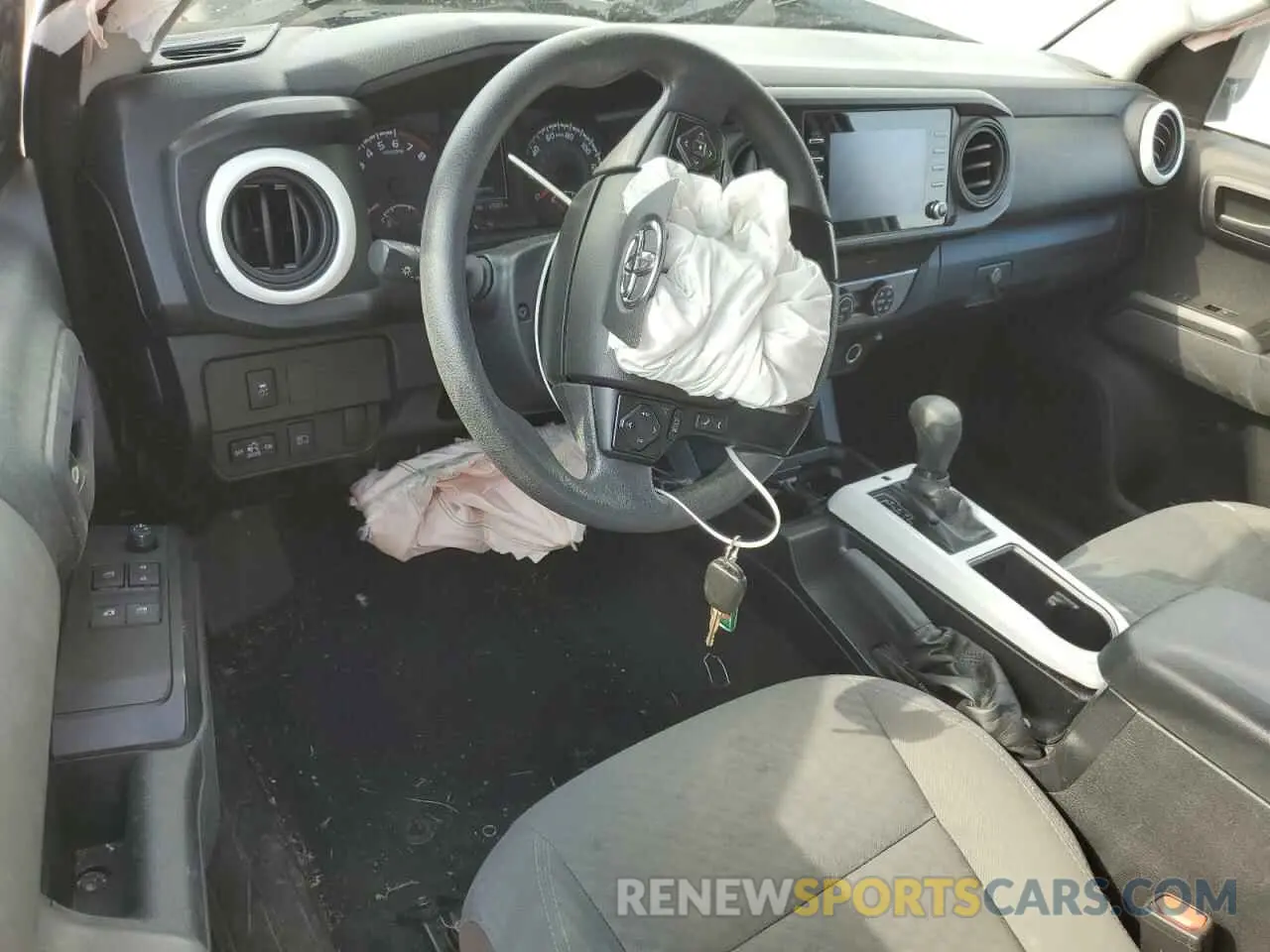 8 fotografías del automóvil dañado 3TYSZ5AN5LT006775 TOYOTA TACOMA 2020