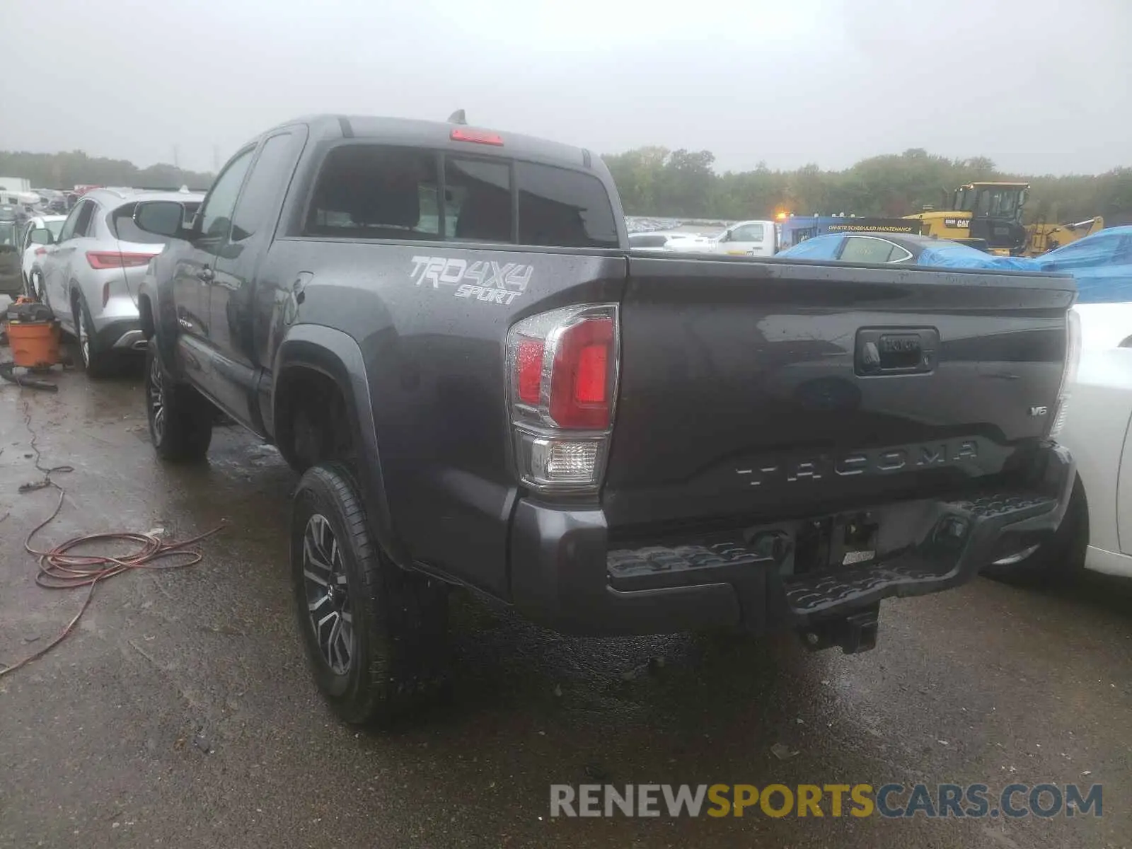 3 fotografías del automóvil dañado 3TYSZ5AN6LT002105 TOYOTA TACOMA 2020