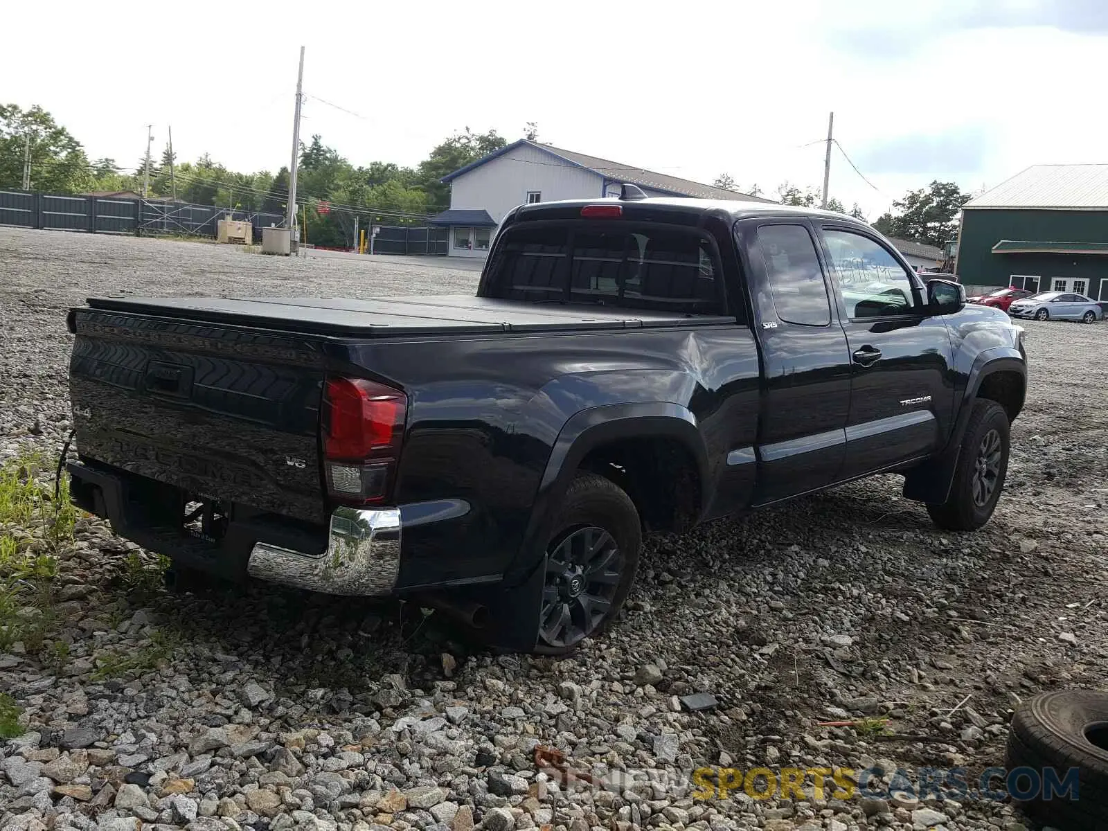 4 fotografías del automóvil dañado 3TYSZ5AN7LT000928 TOYOTA TACOMA 2020