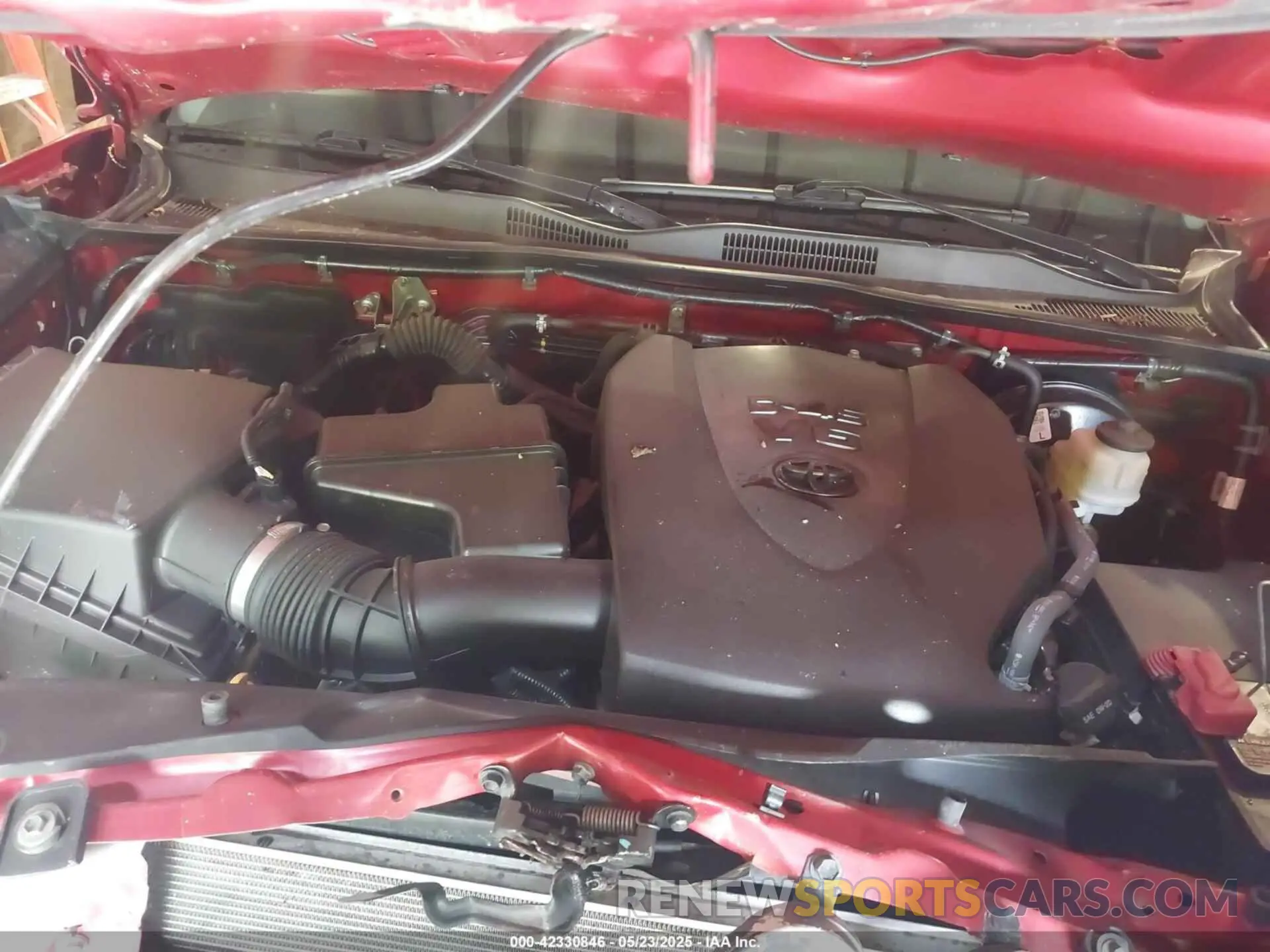 10 fotografías del automóvil dañado 3TYSZ5AN7LT005076 TOYOTA TACOMA 2020