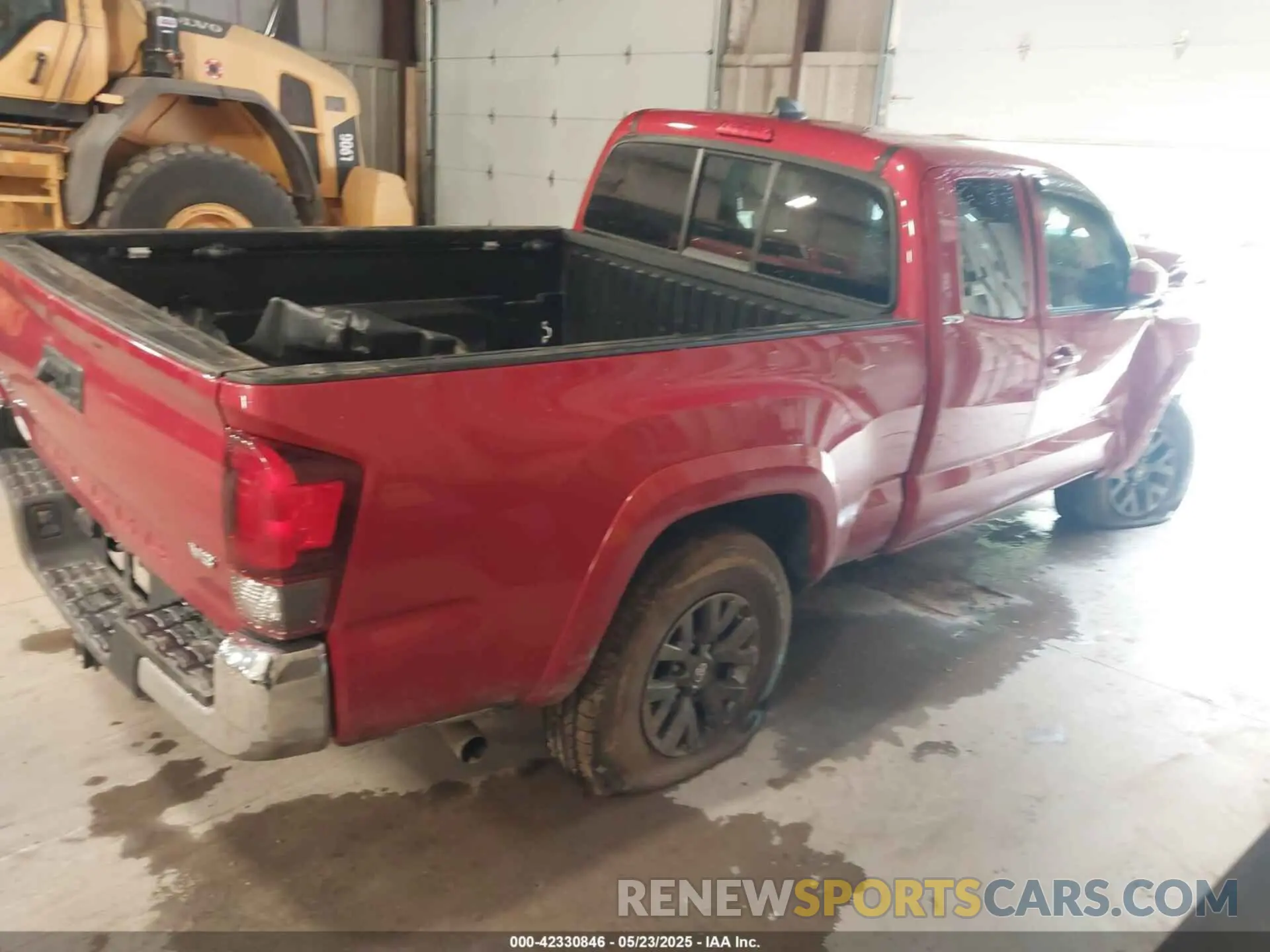 4 fotografías del automóvil dañado 3TYSZ5AN7LT005076 TOYOTA TACOMA 2020