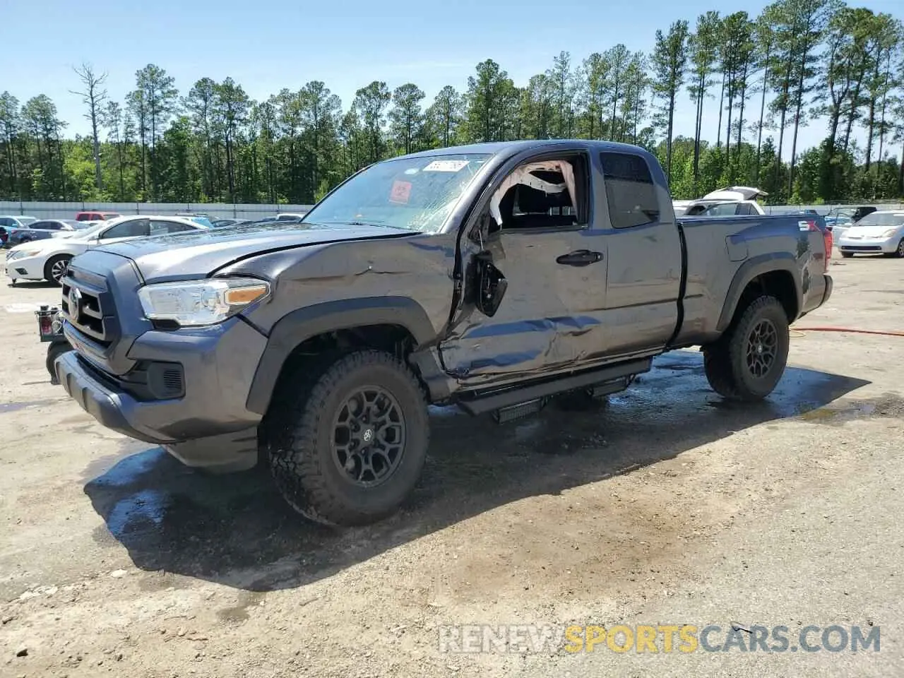 1 fotografías del automóvil dañado 3TYSZ5AN9LT004270 TOYOTA TACOMA 2020