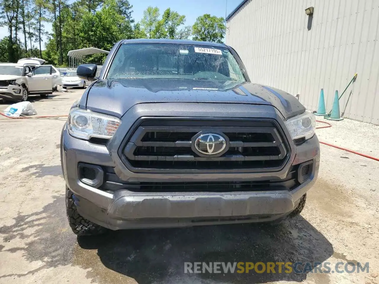 5 fotografías del automóvil dañado 3TYSZ5AN9LT004270 TOYOTA TACOMA 2020
