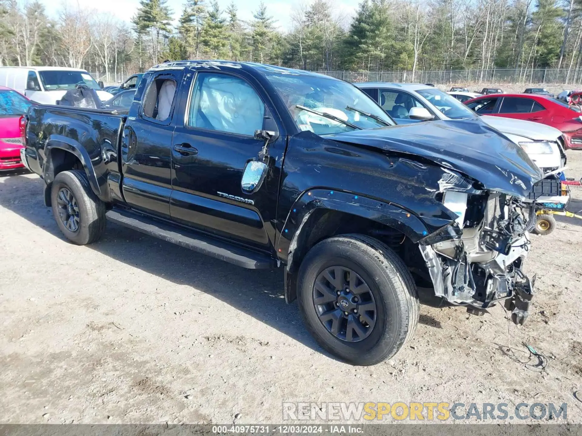 1 fotografías del automóvil dañado 3TYSZ5ANXLT002060 TOYOTA TACOMA 2020