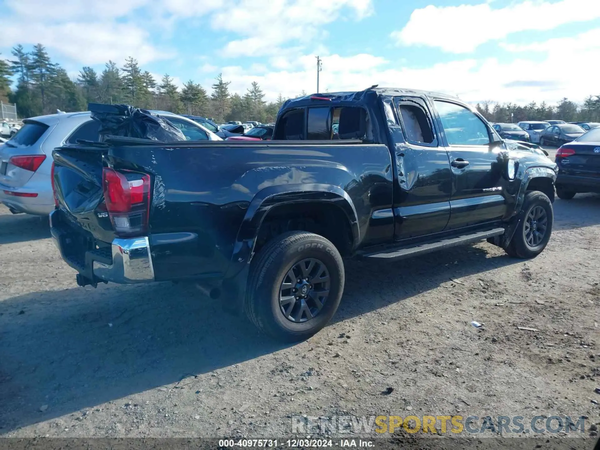 4 fotografías del automóvil dañado 3TYSZ5ANXLT002060 TOYOTA TACOMA 2020