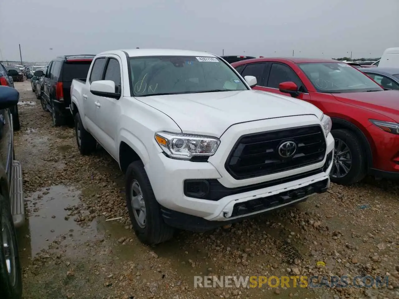 1 fotografías del automóvil dañado 5TFAX5GN0LX171230 TOYOTA TACOMA 2020