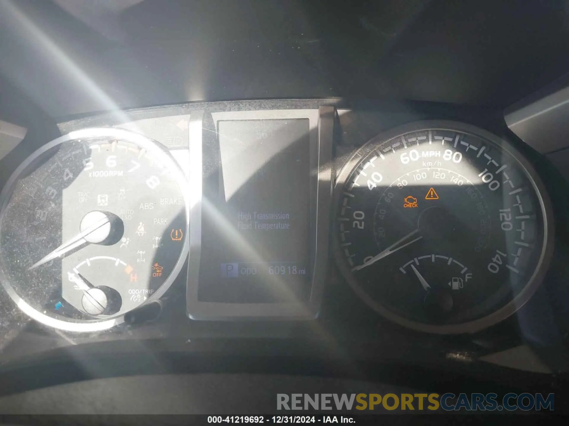 7 fotografías del automóvil dañado 5TFAX5GN0LX186519 TOYOTA TACOMA 2020