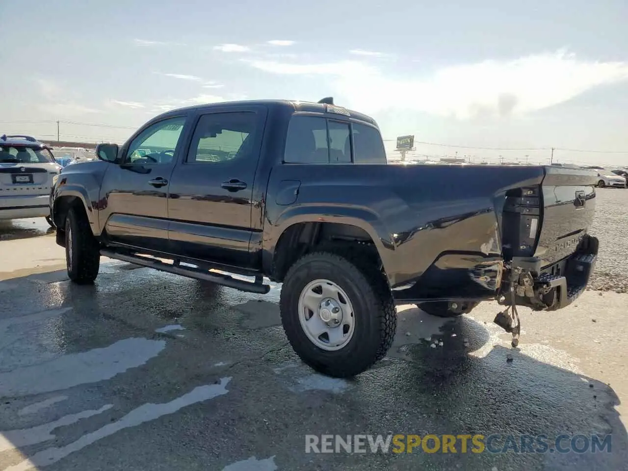 2 fotografías del automóvil dañado 5TFAX5GN0LX187461 TOYOTA TACOMA 2020
