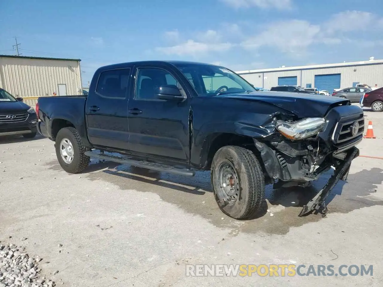 4 fotografías del automóvil dañado 5TFAX5GN0LX187461 TOYOTA TACOMA 2020