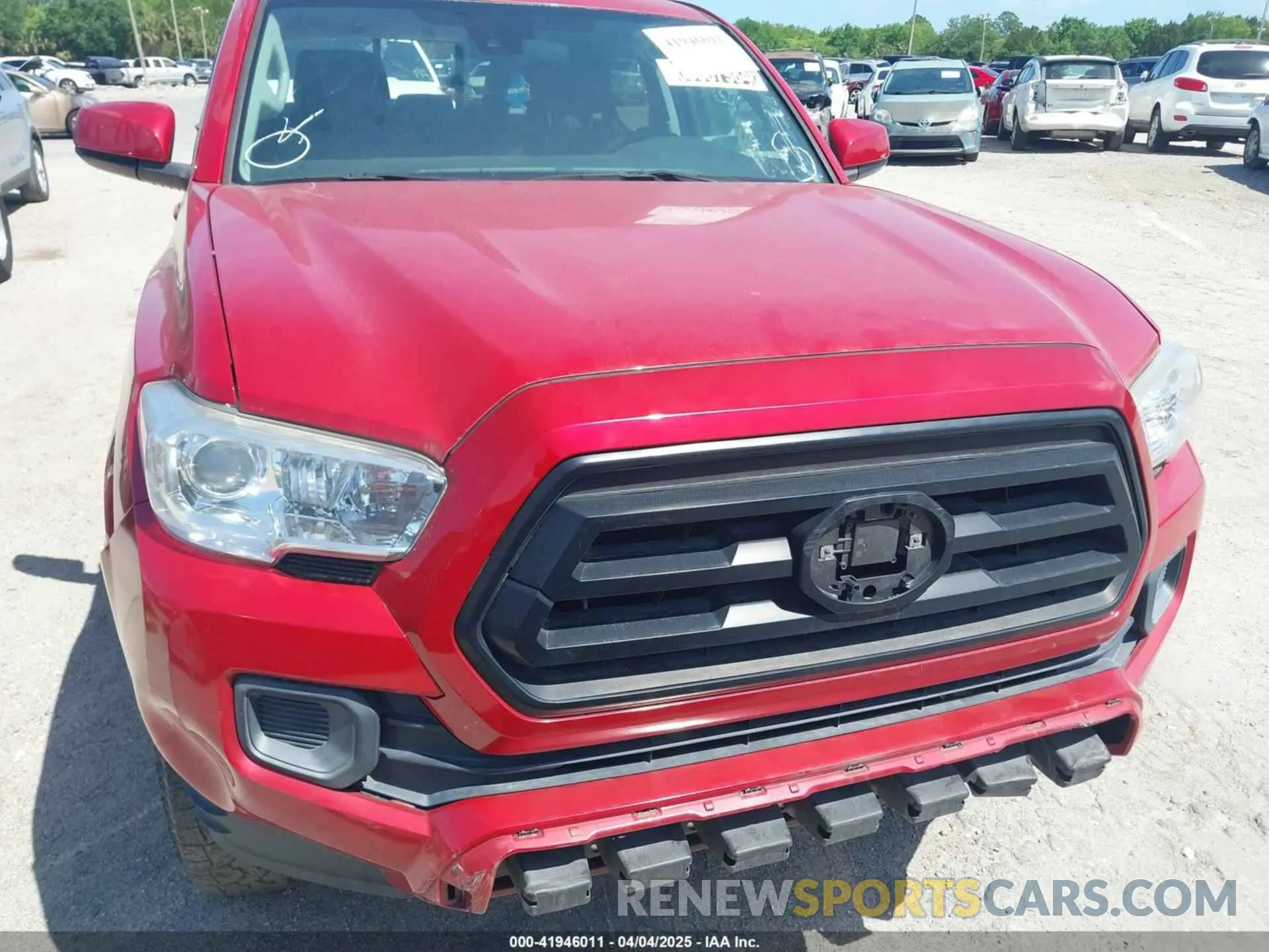12 fotografías del automóvil dañado 5TFAX5GN1LX180504 TOYOTA TACOMA 2020