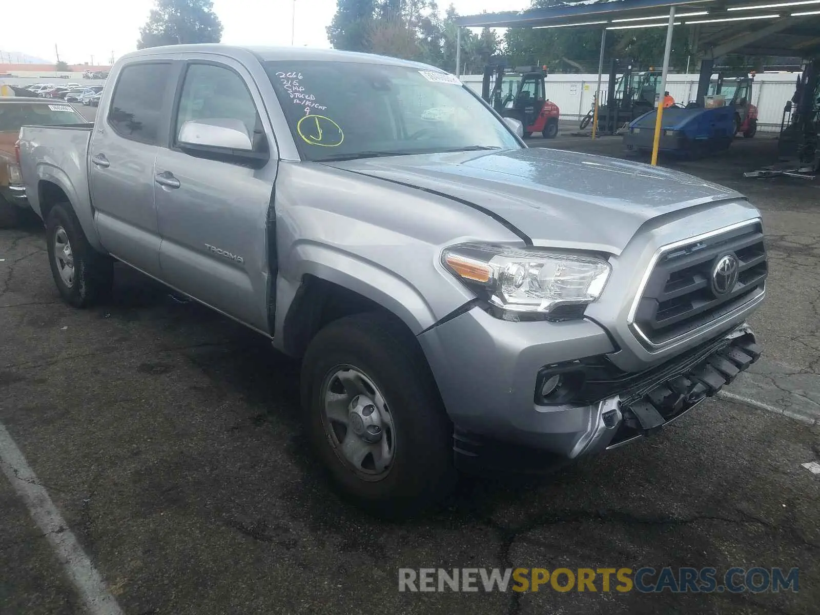 1 fotografías del automóvil dañado 5TFAX5GN1LX183564 TOYOTA TACOMA 2020