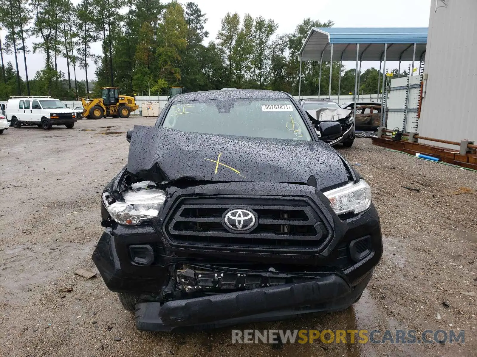7 fotografías del automóvil dañado 5TFAX5GN2LX172170 TOYOTA TACOMA 2020