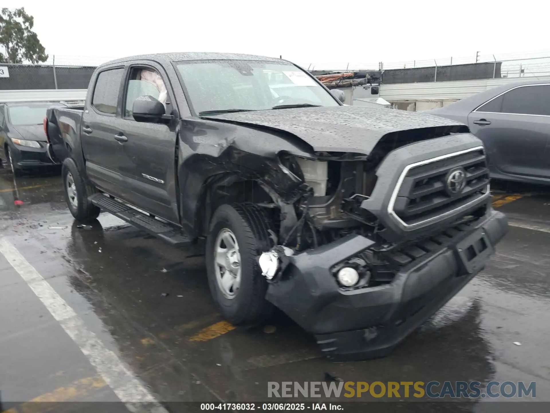 1 fotografías del automóvil dañado 5TFAX5GN2LX180334 TOYOTA TACOMA 2020