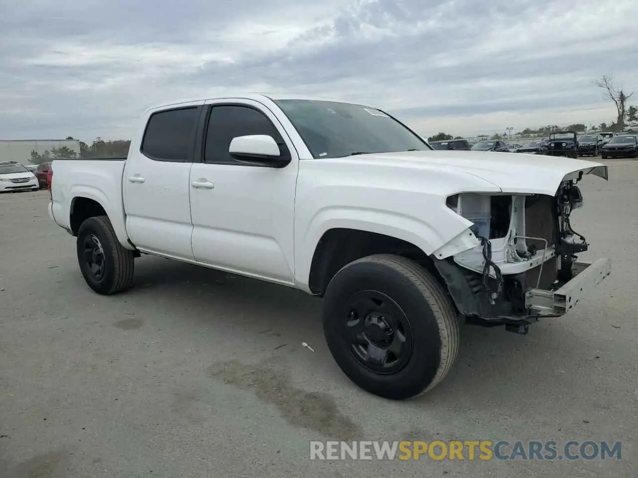 4 fotografías del automóvil dañado 5TFAX5GN3LX166247 TOYOTA TACOMA 2020
