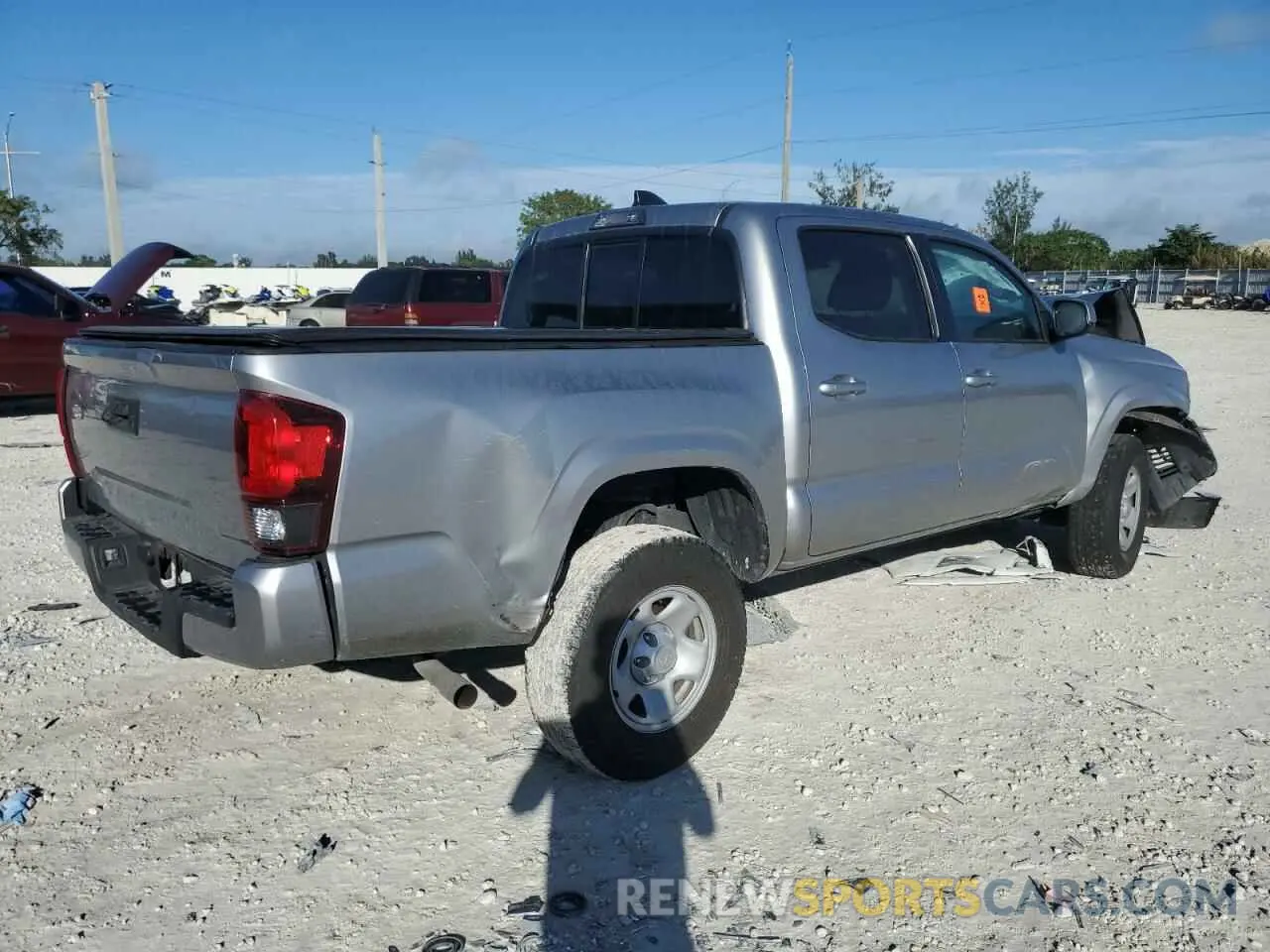 3 fotografías del automóvil dañado 5TFAX5GN3LX176602 TOYOTA TACOMA 2020