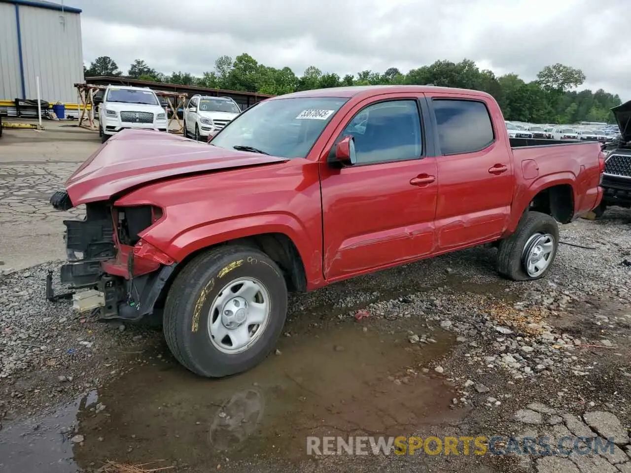 1 fotografías del automóvil dañado 5TFAX5GN5LX180571 TOYOTA TACOMA 2020