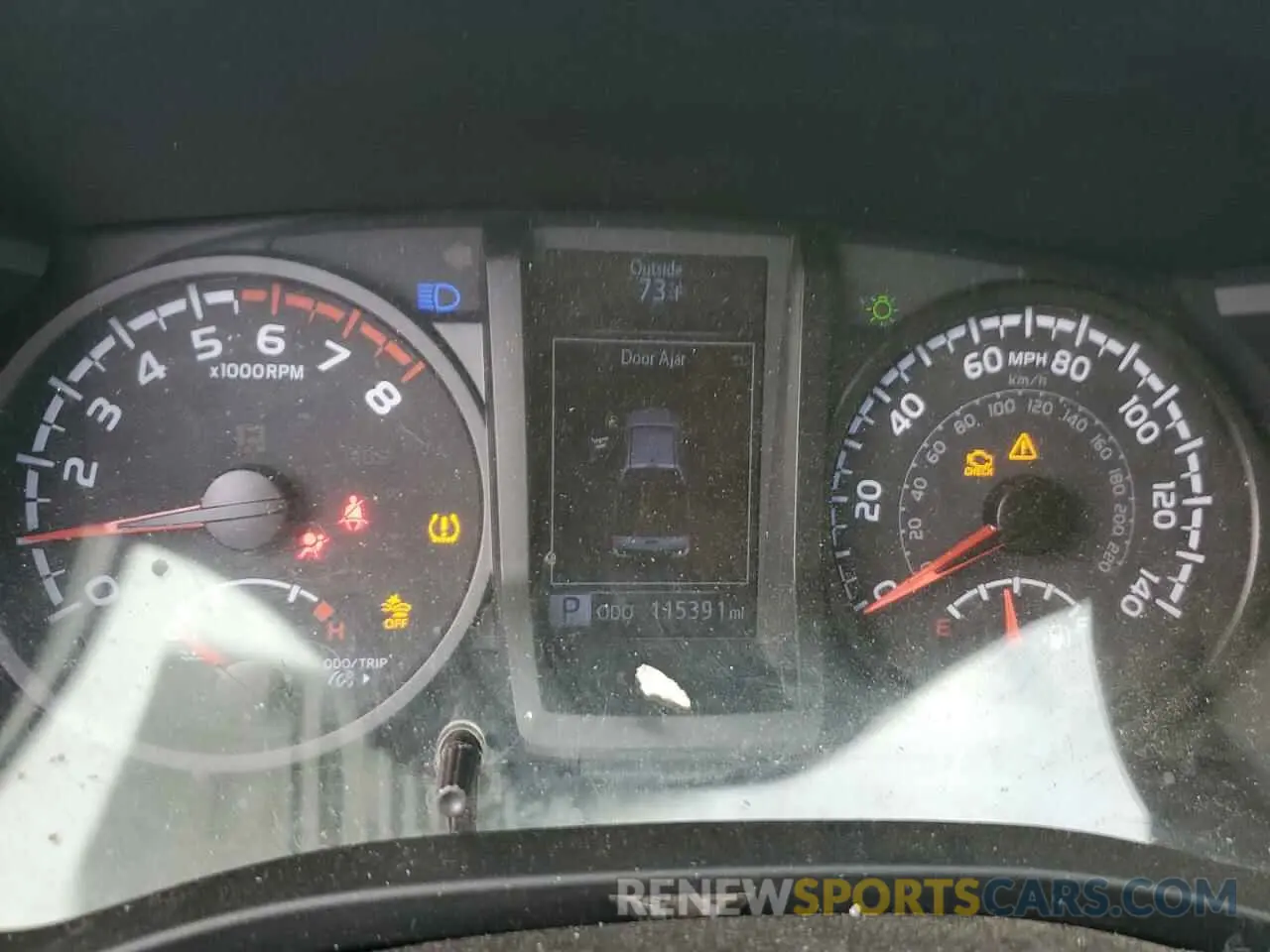 9 fotografías del automóvil dañado 5TFAX5GN5LX180571 TOYOTA TACOMA 2020