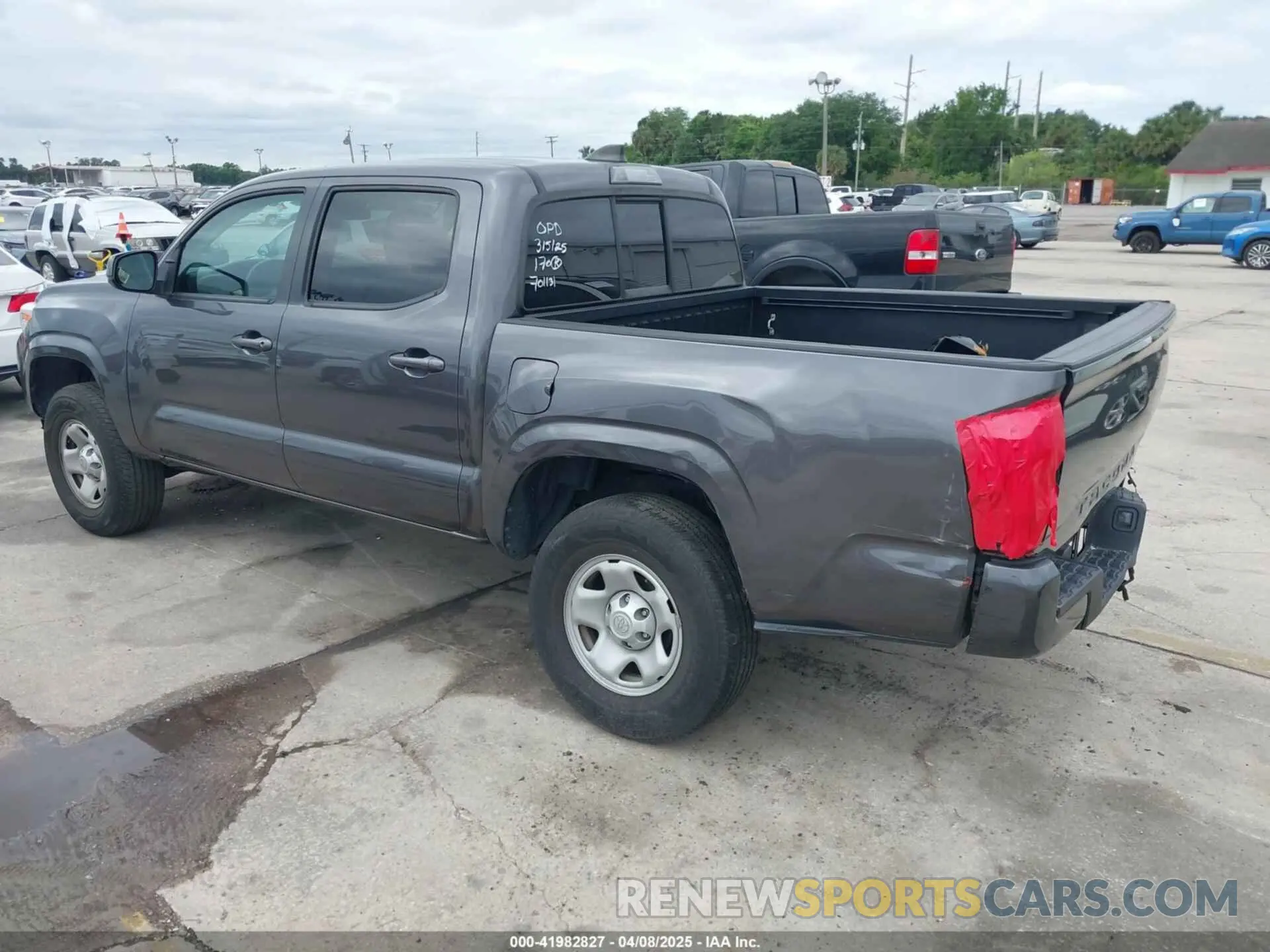3 fotografías del automóvil dañado 5TFAX5GN6LX180997 TOYOTA TACOMA 2020