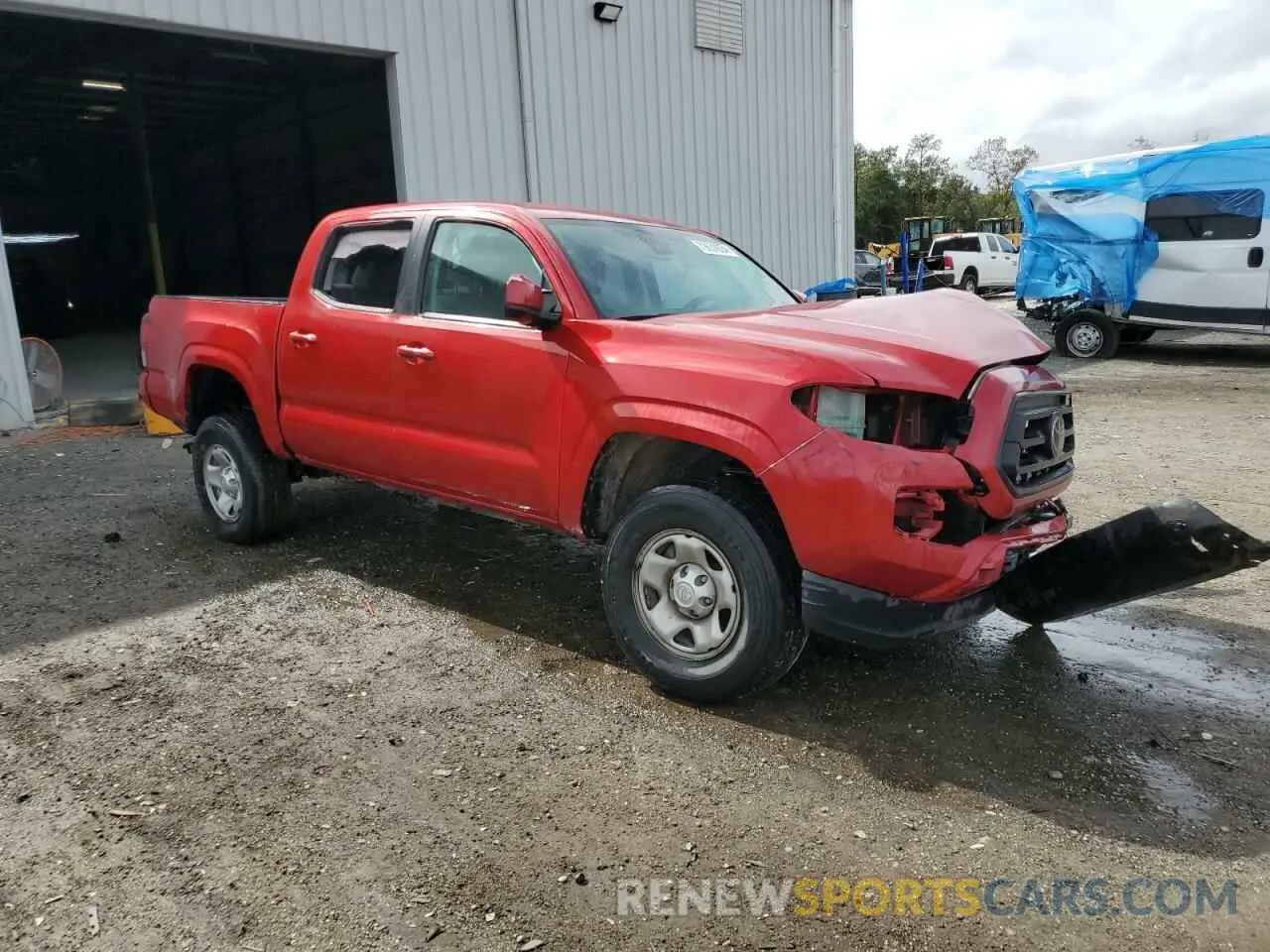 4 fotografías del automóvil dañado 5TFAX5GN7LX174805 TOYOTA TACOMA 2020