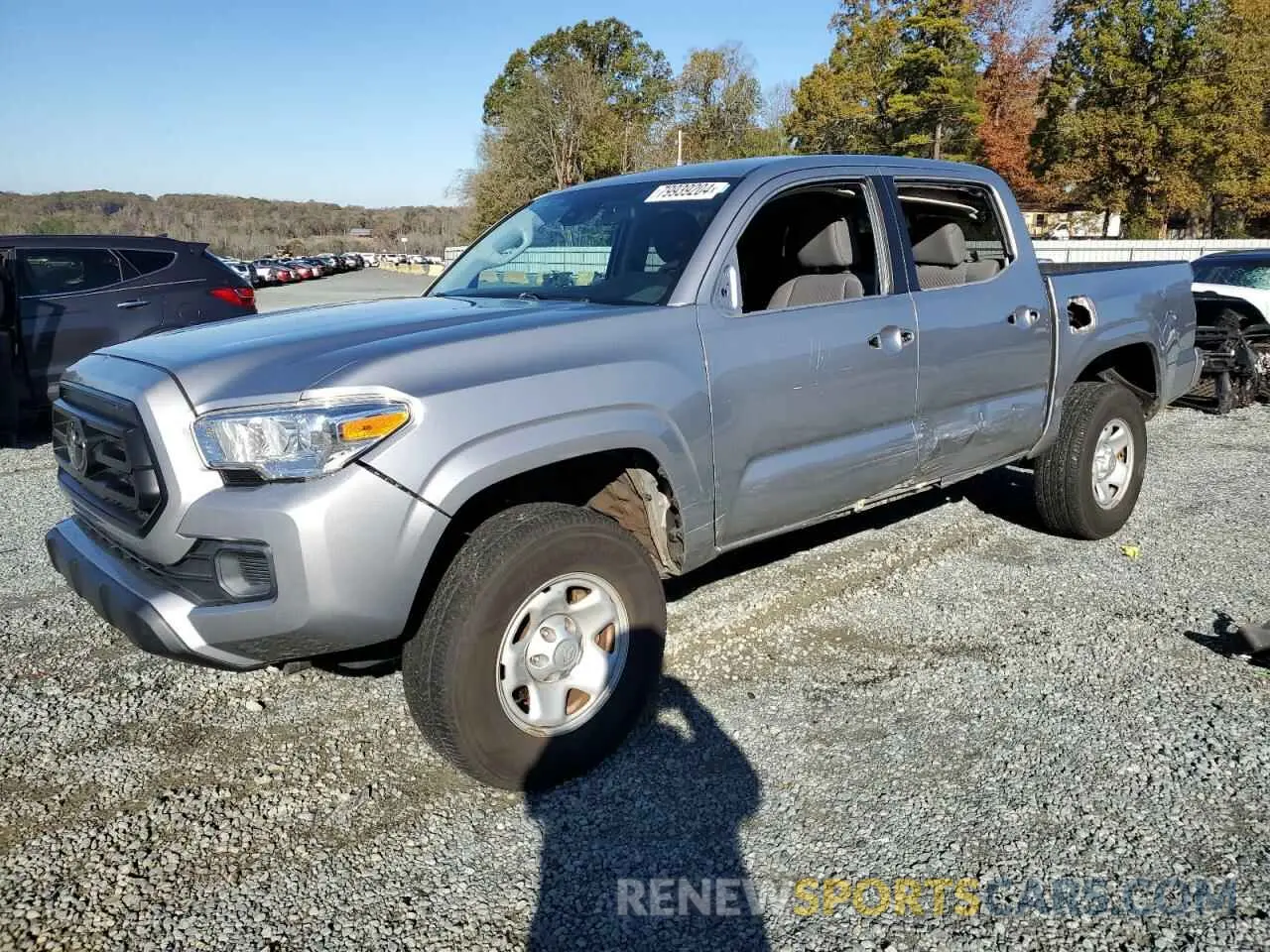 1 fotografías del automóvil dañado 5TFAX5GN9LX181044 TOYOTA TACOMA 2020