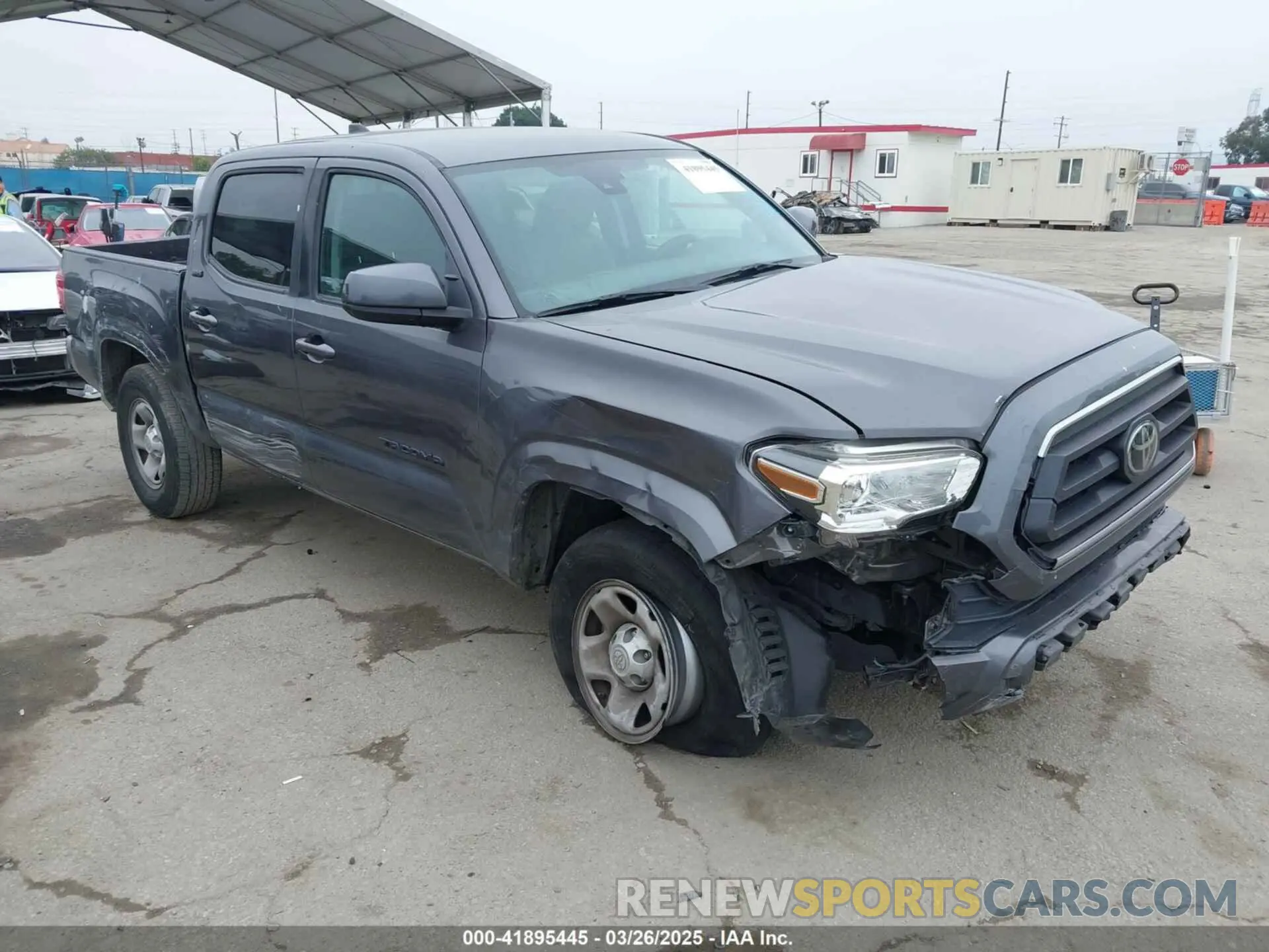 1 fotografías del automóvil dañado 5TFAX5GN9LX185613 TOYOTA TACOMA 2020
