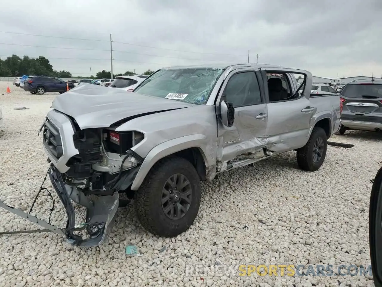 1 fotografías del automóvil dañado 5TFAZ5CN0LX089045 TOYOTA TACOMA 2020
