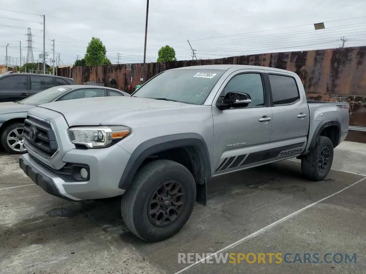 1 fotografías del automóvil dañado 5TFAZ5CN0LX094746 TOYOTA TACOMA 2020