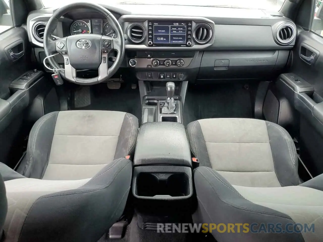 8 fotografías del automóvil dañado 5TFAZ5CN0LX094746 TOYOTA TACOMA 2020