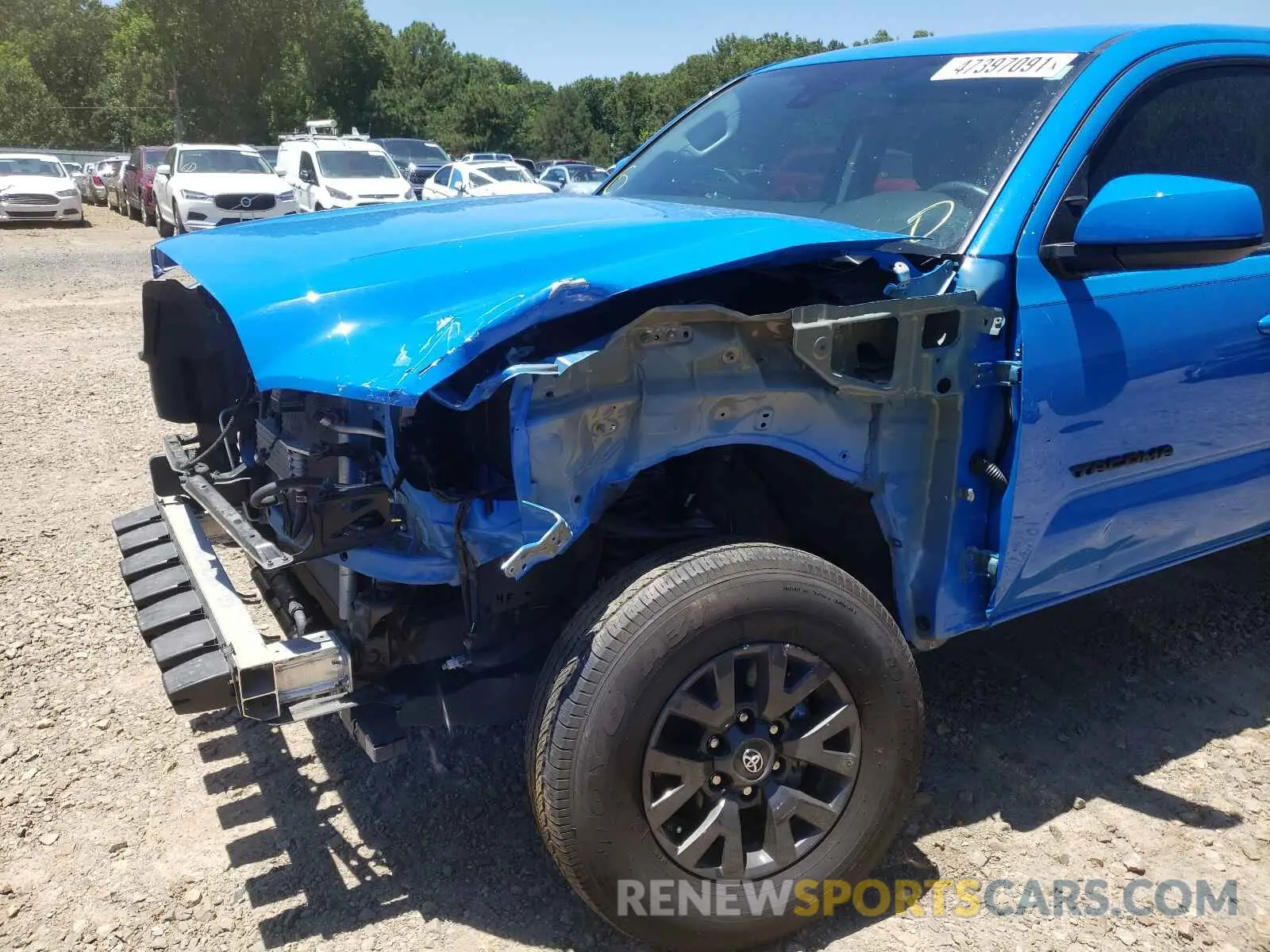 9 fotografías del automóvil dañado 5TFAZ5CN2LX087832 TOYOTA TACOMA 2020