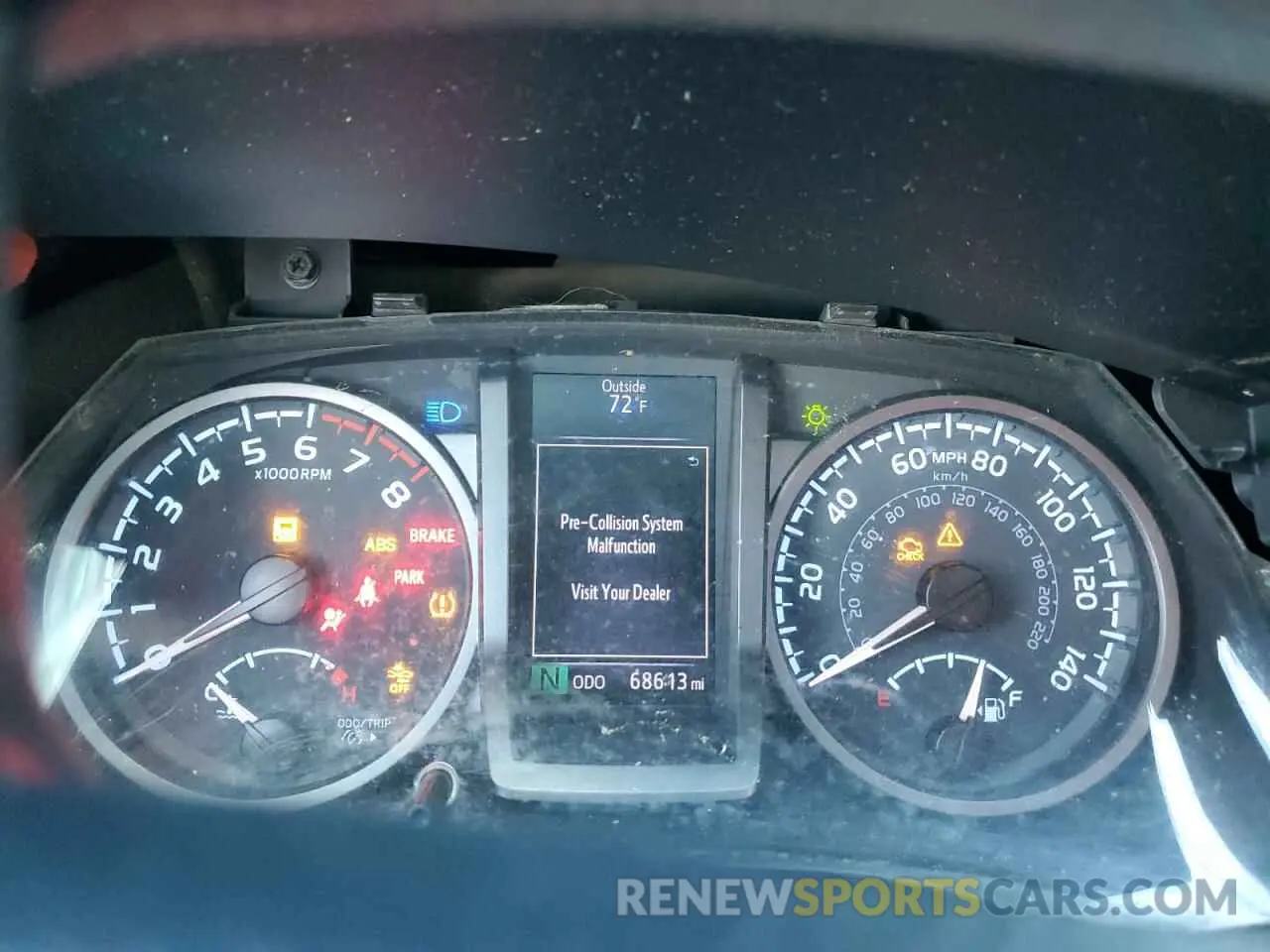 9 fotografías del automóvil dañado 5TFAZ5CN2LX094134 TOYOTA TACOMA 2020