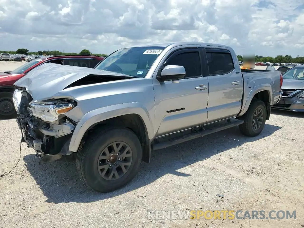 1 fotografías del automóvil dañado 5TFAZ5CN4LX093812 TOYOTA TACOMA 2020