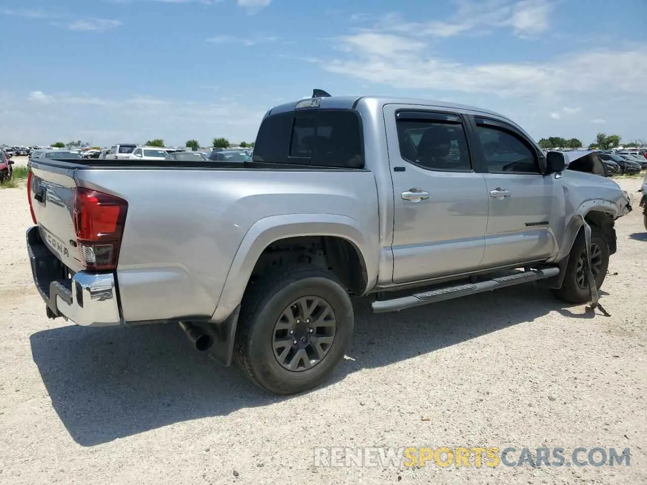 3 fotografías del automóvil dañado 5TFAZ5CN4LX093812 TOYOTA TACOMA 2020