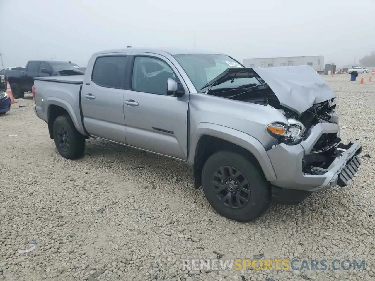 4 fotografías del automóvil dañado 5TFAZ5CN9LX093336 TOYOTA TACOMA 2020