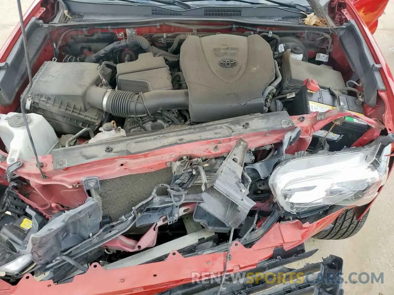 11 fotografías del automóvil dañado 5TFAZ5CNXLX088730 TOYOTA TACOMA 2020