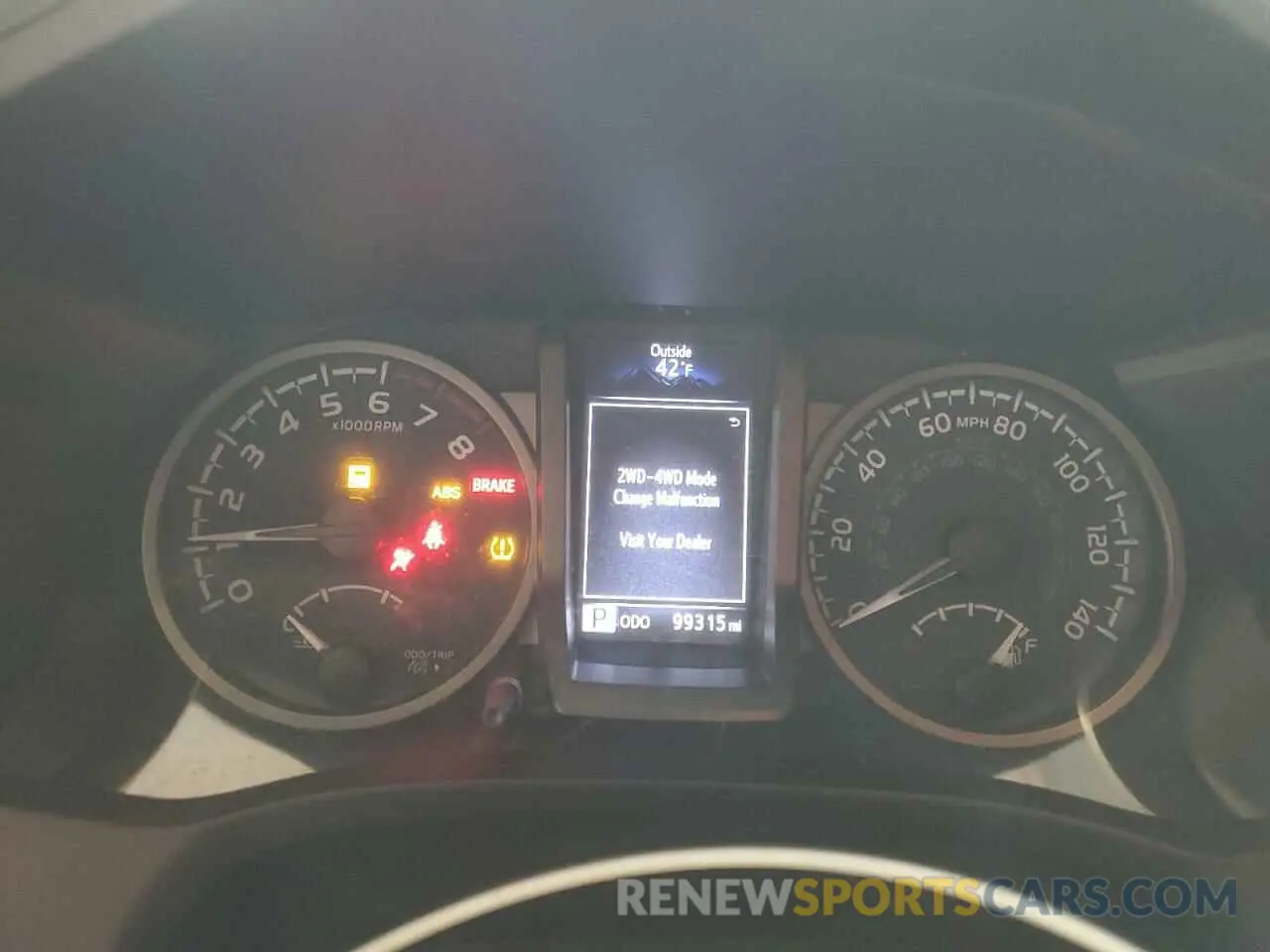 9 fotografías del automóvil dañado 5TFCZ5AN0LX225458 TOYOTA TACOMA 2020