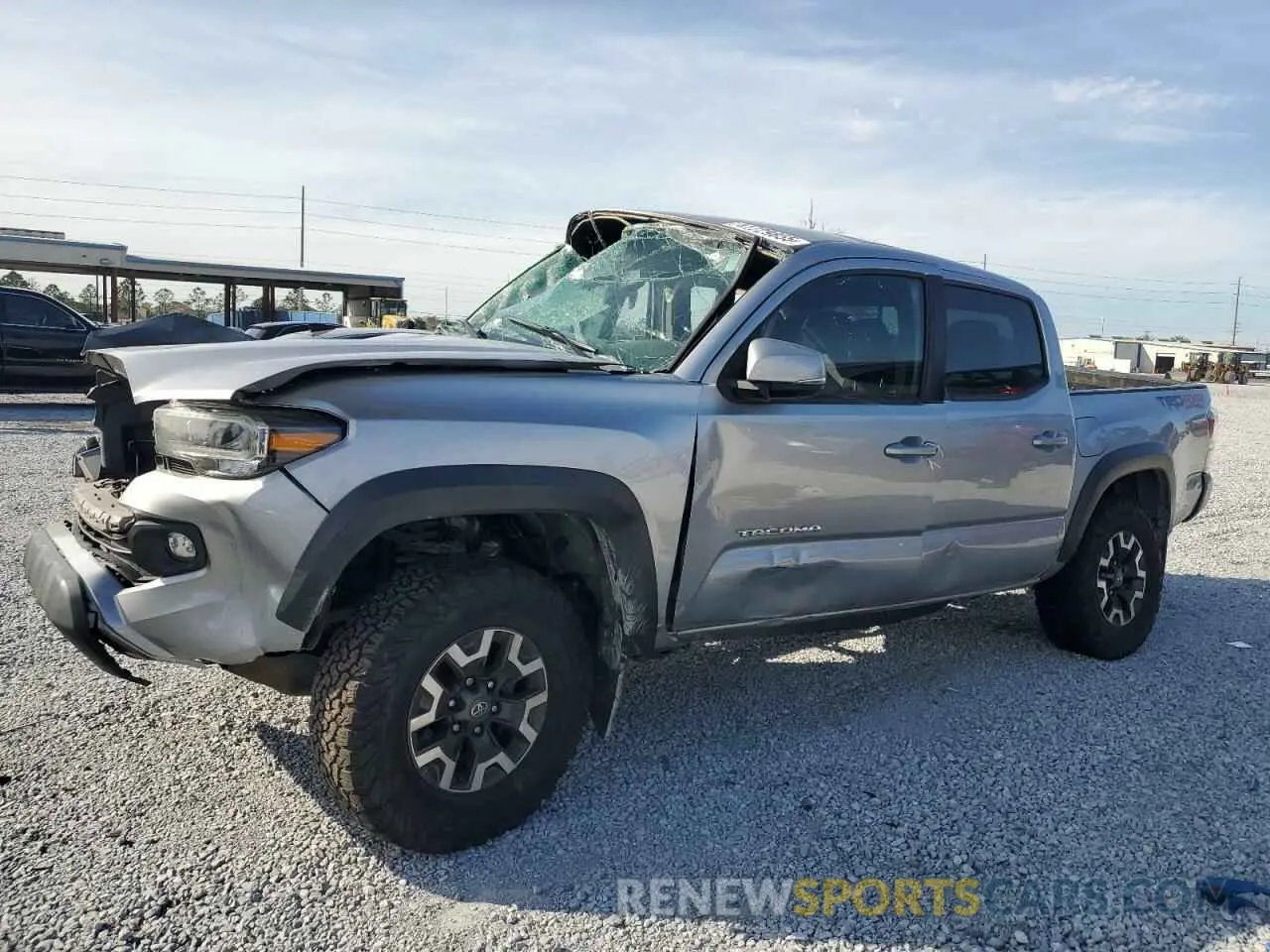 1 fotografías del automóvil dañado 5TFCZ5AN0LX236492 TOYOTA TACOMA 2020
