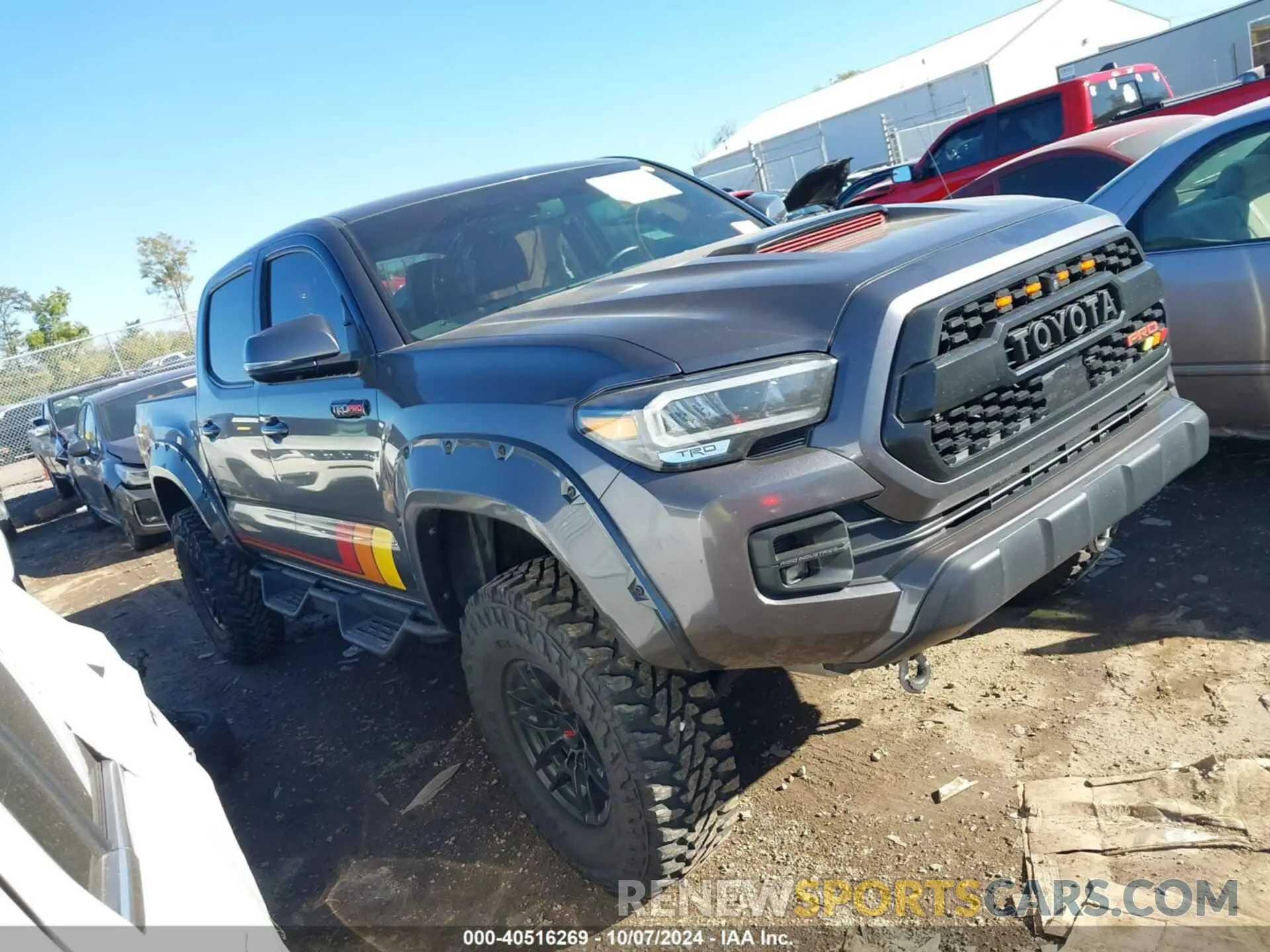1 fotografías del automóvil dañado 5TFCZ5AN1LX244200 TOYOTA TACOMA 2020