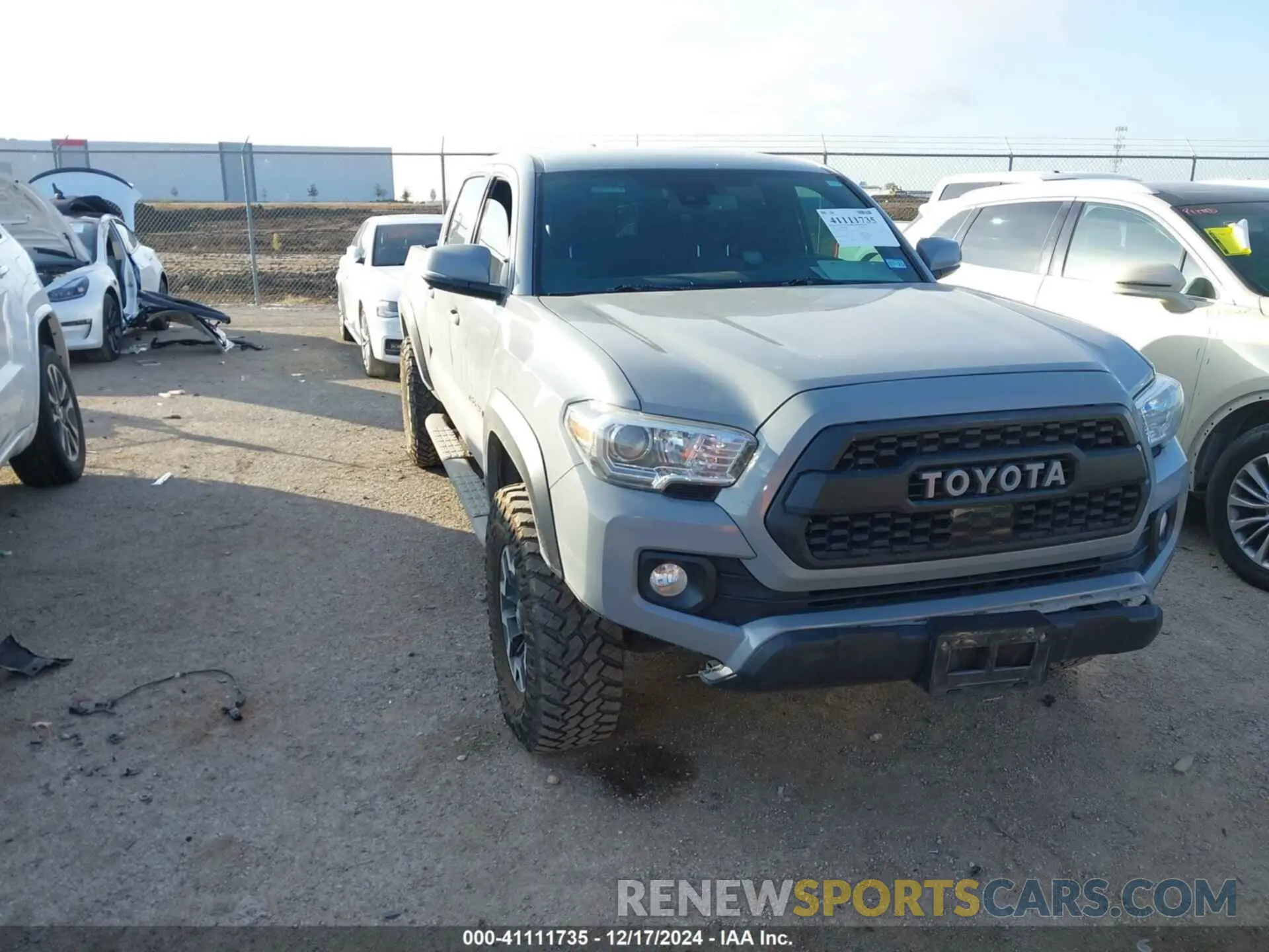 1 fotografías del automóvil dañado 5TFCZ5AN2LX234078 TOYOTA TACOMA 2020