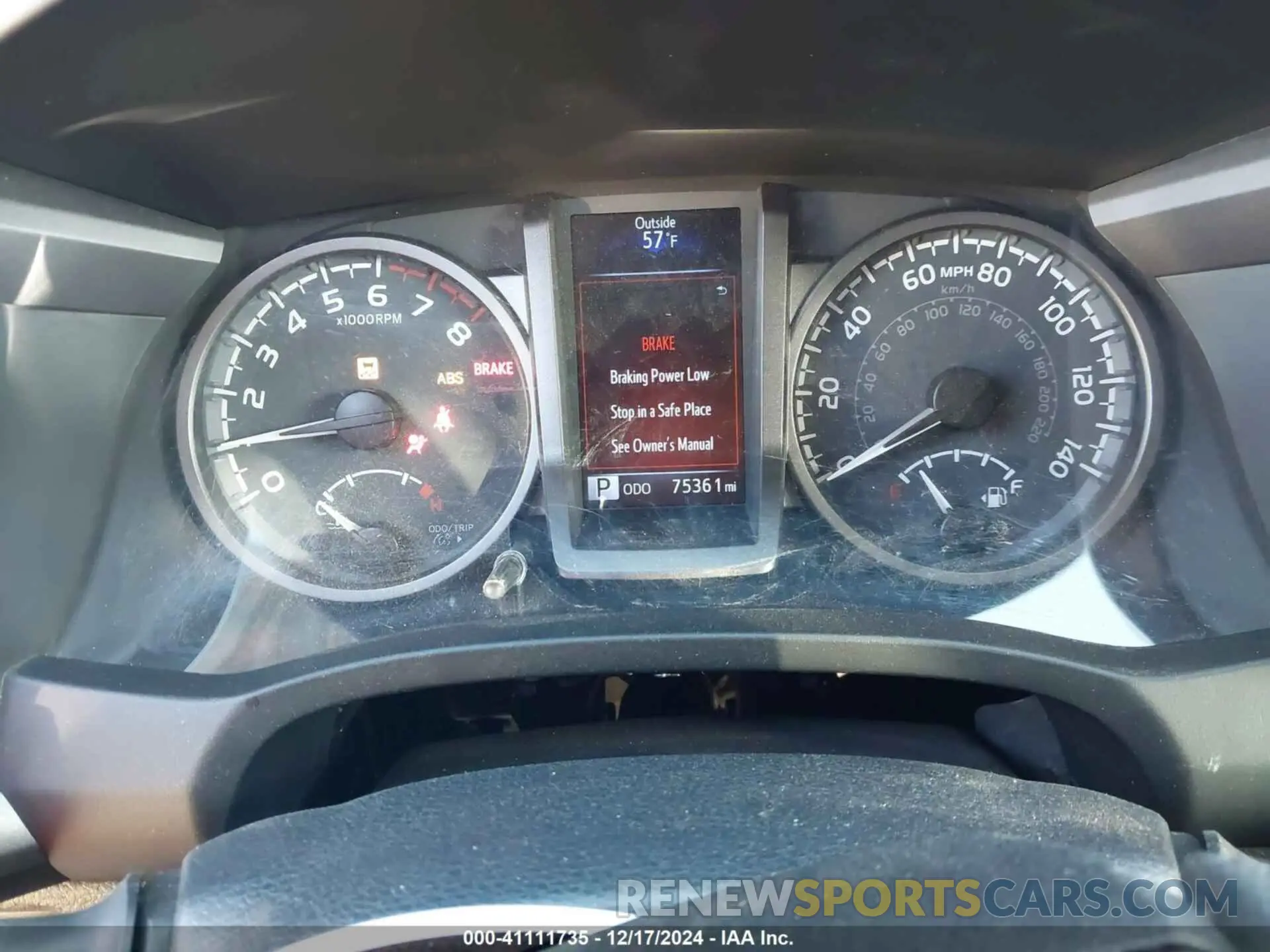 7 fotografías del automóvil dañado 5TFCZ5AN2LX234078 TOYOTA TACOMA 2020
